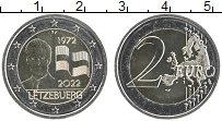 Продать Монеты Люксембург 2 евро 2022 Биметалл