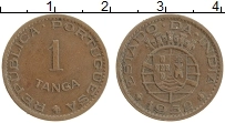 Продать Монеты Португальская Индия 1 таньга 1881 Бронза