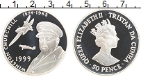 Продать Монеты Тристан-да-Кунья 50 пенсов 1999 Серебро