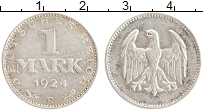 Продать Монеты Третий Рейх 1 марка 1924 Алюминий