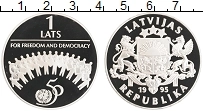 Продать Монеты Латвия 1 лат 1995 Серебро