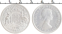 Продать Монеты Австралия 2 шиллинга 1956 Серебро