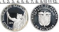Продать Монеты Панама 20 бальбоа 1978 Серебро