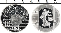 Продать Монеты Франция 10 евро 2014 Серебро