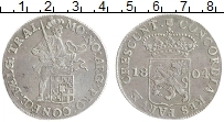 Продать Монеты Голландия 1 рейксдальдер 1804 Серебро