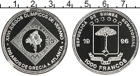 Продать Монеты Экваториальная Гвинея 1000 франков 1996 Медно-никель