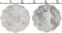 Продать Монеты Бутан 10 четрум 1974 Алюминий