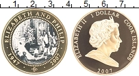 Продать Монеты Острова Кука 1 доллар 2007 Посеребрение