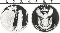 Продать Монеты ЮАР 20 центов 2007 Серебро