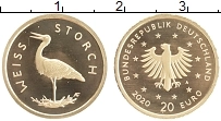 Продать Монеты Германия 20 евро 2020 Золото
