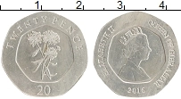 Продать Монеты Гибралтар 20 пенсов 2016 Медно-никель