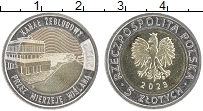 Продать Монеты Польша 5 злотых 2023 Биметалл