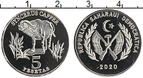 Продать Монеты Сахара 5 песет 2020 Медно-никель