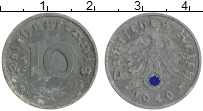 Продать Монеты Третий Рейх 10 пфеннигов 1948 Цинк