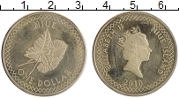 Продать Монеты Ниуэ 1 доллар 2010 Латунь
