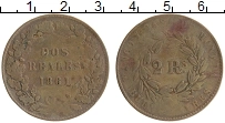 Продать Монеты Аргентина 2 реала 1854 Медь