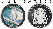 Продать Монеты Малави 10 квач 2010 Посеребрение