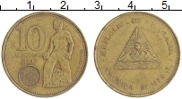 Продать Монеты Никарагуа 10 кордоба 2007 сталь покрытая латунью