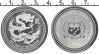 Продать Монеты Самоа 2 тала 2024 Серебро