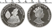Продать Монеты Острова Питкэрн 5 долларов 1997 Серебро
