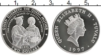 Продать Монеты Тувалу 2 доллара 1997 Серебро
