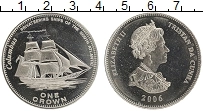 Продать Монеты Тристан-да-Кунья 1 крона 2006 Медно-никель