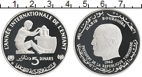 Продать Монеты Тунис 5 динар 1982 Серебро