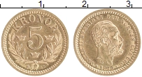 Продать Монеты Швеция 5 крон 1899 Золото