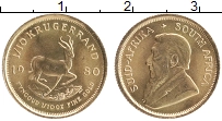 Продать Монеты ЮАР 1/10 крюгерранда 1984 Золото