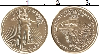 Продать Монеты США 5 долларов 2023 Золото