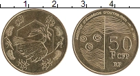 Продать Монеты Французские Тихоокеанские территории 50 франков 2022 Латунь