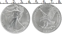 Продать Монеты США 1 доллар 2024 Серебро