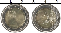 Продать Монеты Словения 2 евро 2019 Биметалл