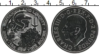Продать Монеты Великобритания 2 фунта 2024 Серебро