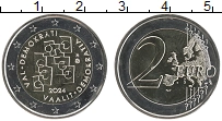 Продать Монеты Финляндия 2 евро 2024 Биметалл