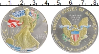 Продать Монеты США 1 доллар 2001 Серебро