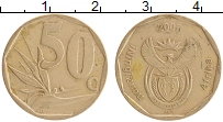 Продать Монеты ЮАР 50 центов 2006 Бронза