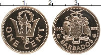 Продать Монеты Барбадос 1 цент 1976 Бронза