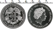 Продать Монеты Соломоновы острова 5 долларов 2023 Серебро