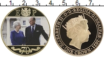 Продать Монеты Гибралтар 1 крона 2021 Позолота
