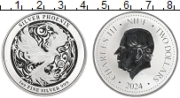 Продать Монеты Ниуэ 2 доллара 2024 Серебро