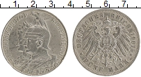 Продать Монеты Пруссия 5 марок 1901 Серебро