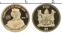 Продать Монеты Фиджи 5 долларов 2020 Золото