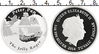 Продать Монеты Тувалу 1 доллар 2014 Серебро
