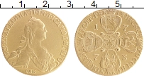 Продать Монеты 1762 – 1796 Екатерина II 10 рублей 1773 Золото