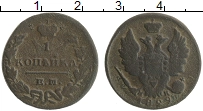 Продать Монеты 1825 – 1855 Николай I 1 копейка 1829 Медь