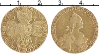 Продать Монеты 1762 – 1796 Екатерина II 5 рублей 1767 Золото