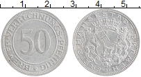 Продать Монеты Бремен 50 пфеннигов 1924 Алюминий