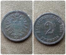 Аукцион: лот Германия 2 pfennig Не указан 1874