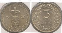Продать Монеты Веймарская республика 3 марки 1925 Серебро